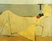 In Bed Edouard Vuillard